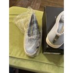 Vionic Light Blue Knit Uptown Skimmer Knit Slip-ons Loafer Womens Gray Shimmer Photo 3