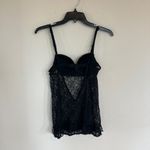 Victoria's Secret Victoria Secret Black Babydoll Lingerie Top Size 34B  Photo 4