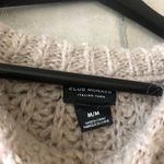 Club Monaco Beige Taupe Oversized Crewneck Sweater  Photo 3