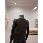 Evelyn‎ Grace 100% Cashmere Women's Sleeveless Sweater Vest Brown Size M Photo 1