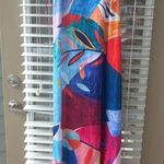 Nicole Miller  Maxi Colorful Long Sleeveless Dress Photo 0
