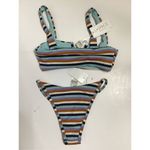 l*space New. L* stripe teeny bikini. XS. Retails $184 Photo 8