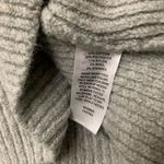 Treasure & Bond  Gray Wool Blend V-neck Rib Stitch Pullover Sweater Photo 4