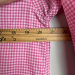 Ralph Lauren  LRL Sleep Shirt Women's S Pink White Gingham Check Button Front Photo 6
