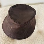 Helen Kaminski Waxed Cotton/linen blend bucket hat water repellant brown Photo 6
