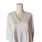 Tuckernuck Pomander Place x - NWOT White Gauze Millie Babydoll Dress Sz S Photo 3