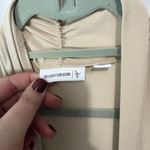 Susan Graver  2X Beige Open Front Cardigan Drape Liquid Knit w/Tank Photo 1