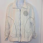 Lavon Vintage 90’s windbreaker spring with padded shoulders Petite Large Photo 1