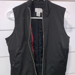 Loft anne taylor  black puffer vest Photo 1