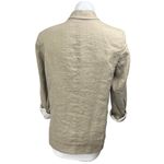 ZARA  Women's Beige Striped Long Sleeve Open Blazer Coat Suit Jacket Size M Photo 1