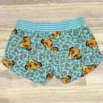 Disney  Lion King Simba Women’s Pajama Ribbed Super Soft Sleep Shorts Size M Photo 4