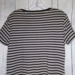 Tommy Hilfiger  black and white striped short sleeve dress Photo 8