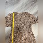 NWOT Elegant Polka Dot Long Sleeve Dress Size XL Photo 10
