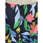 J. Crew Size 10 Dress Womens Floral Square Neck Sleeveless Colorful Lined Cotton Photo 13