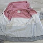 Doublju Colorblock Striped Zip Up Hooded Sweatshirt| Striped Hoodie Photo 4