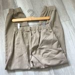 Brandy Melville Sweatpants womens Tan (one size) tapered casual comfy loungewear Photo 3