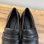 Sanctuary Westside Leather Lug Sole Slip On Loafers Black Photo 5