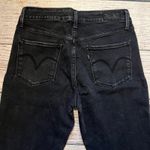 Levi's Classic Mid Rise Skinny Jeans Black Wash Womens 6 Denim Pants Grunge Photo 8