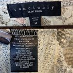 Sanctuary Anthropologie Tweed and Lace Top Chain Trim, size Medium Photo 4