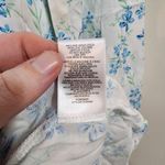 Bobeau Floral Bohemian Long Sleeve Ruched Women Medium Cottagecore fairy dress Photo 3