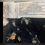 Hollister  Navy Blue Floral Off Shoulder Smocked Romper Coquette Babydoll Y2K Photo 6