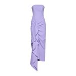 Solace London Thalia Midi Dress in Lilac 4 New Womens Column Cocktail Photo 8
