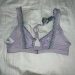 Becca  by Rebecca Virtue Womens Mardi Gras Classic Bikini Top Size Small Photo 2