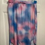 Tickled Teal Tie dye pull on skirt in XL Photo 0