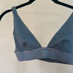 SKIMS  Cotton Rib Plunge Bralette Kyanite Bralette size‎  XXS nwot Photo 3