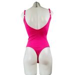 Outdoor Voices  Pink Sleeveless Scoop Back Thong One Piece Swimsuit Swimwear XS Photo 1