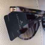 New Judith Leiber Sandstone Cat's Eye Sunglasses Photo 2