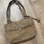 BOC | Tan Leather Hobo Western Shoulder Bag Photo 0