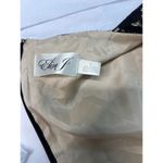 Eliza J  Womens Lace-Top Boat-Neck Cocktail and Party Dress in black. Size 4. Photo 5