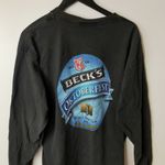 2002 Vintage Life Beckons Beck's Oktoberfest T Shirt Y2K Graphic 100% Cotton XL Photo 8