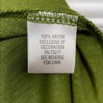 Apt. 9 NWT  Women’s Boho Crochet Lace Olive Green Racerback Tank Dress Photo 8