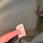 Women’s Hooded Coat M Sage Green Cotton Spandex Snaps Distinctive Details New Size M Photo 3