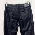 Citizens of Humanity  Plush Black Isola Cropped Boot Denim Jeans Size 27 Photo 6