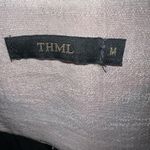 THML  boho black spaghettini strap tank women’s medium Photo 3