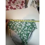 SheIn Size Large green Floral Swim Bottoms  NWOT Photo 4