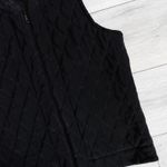 Chico's  Travelers Vintage Black Diamond Quilted Vest Size 1 Medium Photo 6