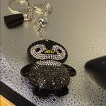 Penguin Rhinestone Keychain Black Photo 4