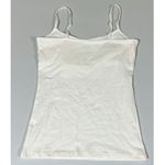 Sonoma SO White Shelf-Bra Cami Camisole Tank Top Shirt Size S 🤍 Photo 2