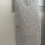 Alo Yoga High Waist Vapor White Leopard Carbon38 Legging and Bra Set Photo 5