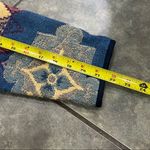 Vintage Oakridge Sz M Tapestry Coat Jacket Boho Festival Wood Button Pockets EUC Blue Size M Photo 7