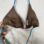 Anthropologie Saha string bikini floral polka dot size large 36B beach summer Photo 6