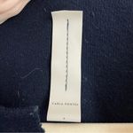 Carla Pontes Oversized Open Front Wool Wrap Cardigan Coat Navy One Size Blue Size undefined Photo 11