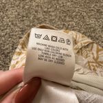 Anthropologie Elevenses  cream & yellow print shorts size 4 Photo 5