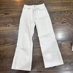 ZARA Jeans White Size 4 Photo 0