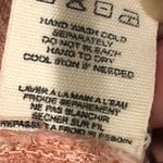 Billabong Vintage  Dusty Pink Ruffled Tiered Tube  Crop Top Lace Trim Womens S Photo 7