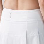 Lululemon Rare  Pace Rival Tennis Golf Skirt Tall 15” White -Size 6 NWT Original Photo 4